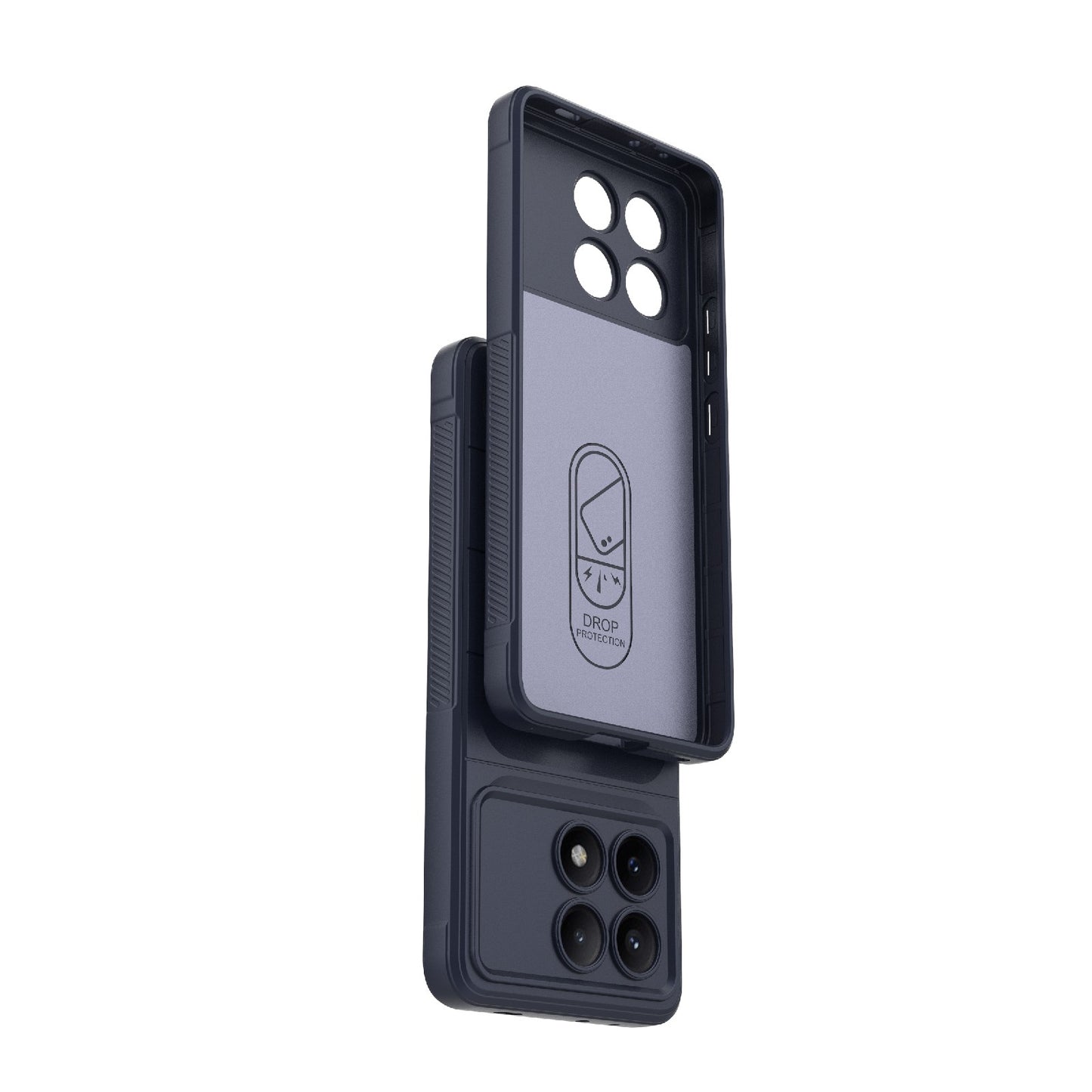 Xiaomi Redmi K70E 5G Magic Shield TPU + Flannel Phone Case: Durable, Non-toxic, Easy Access, Stylish Design