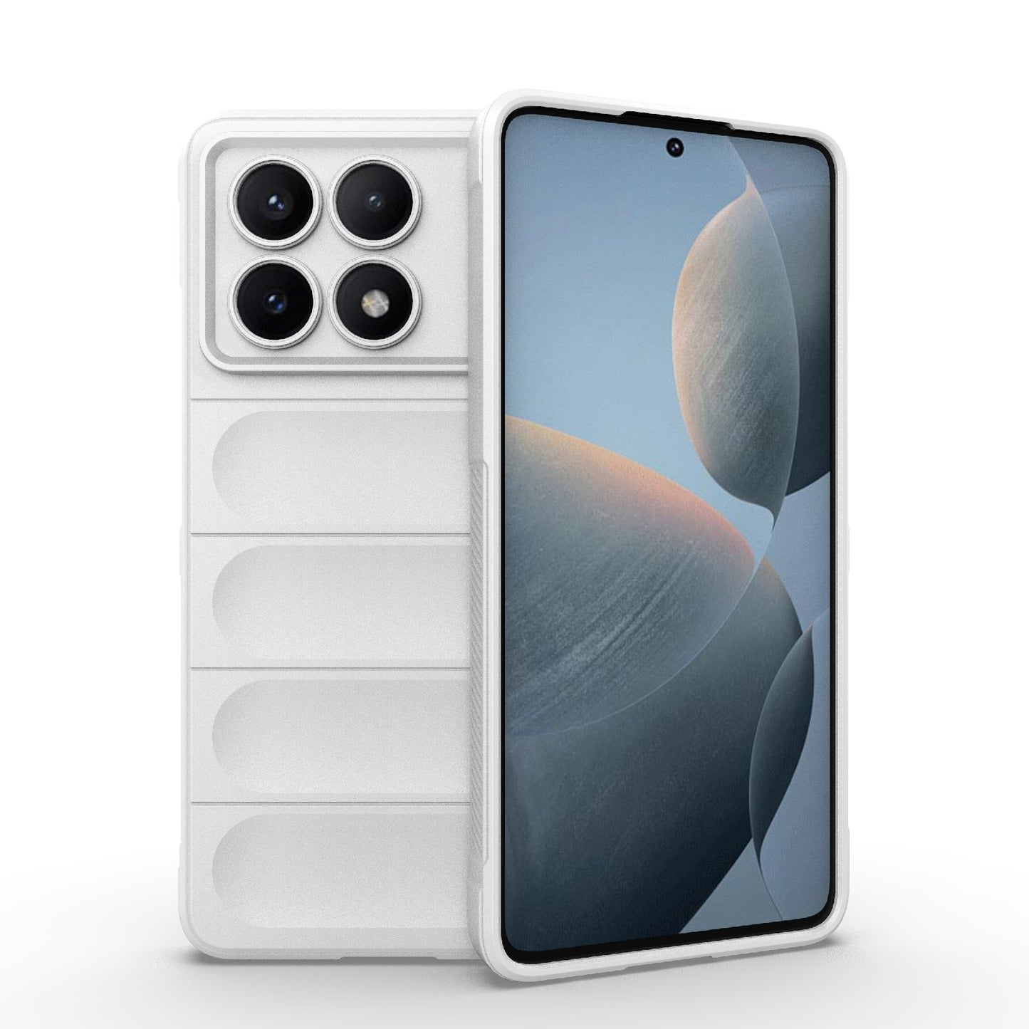 Xiaomi Redmi K70E 5G Magic Shield TPU + Flannel Phone Case: Durable, Non-toxic, Easy Access, Stylish Design