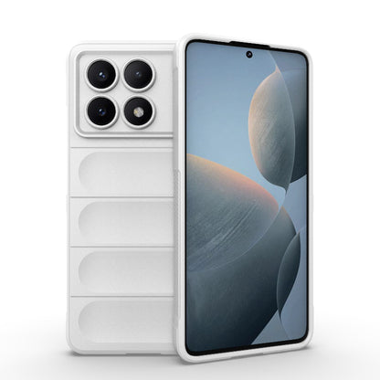 Xiaomi Redmi K70E 5G Magic Shield TPU + Flannel Phone Case: Durable, Non-toxic, Easy Access, Stylish Design
