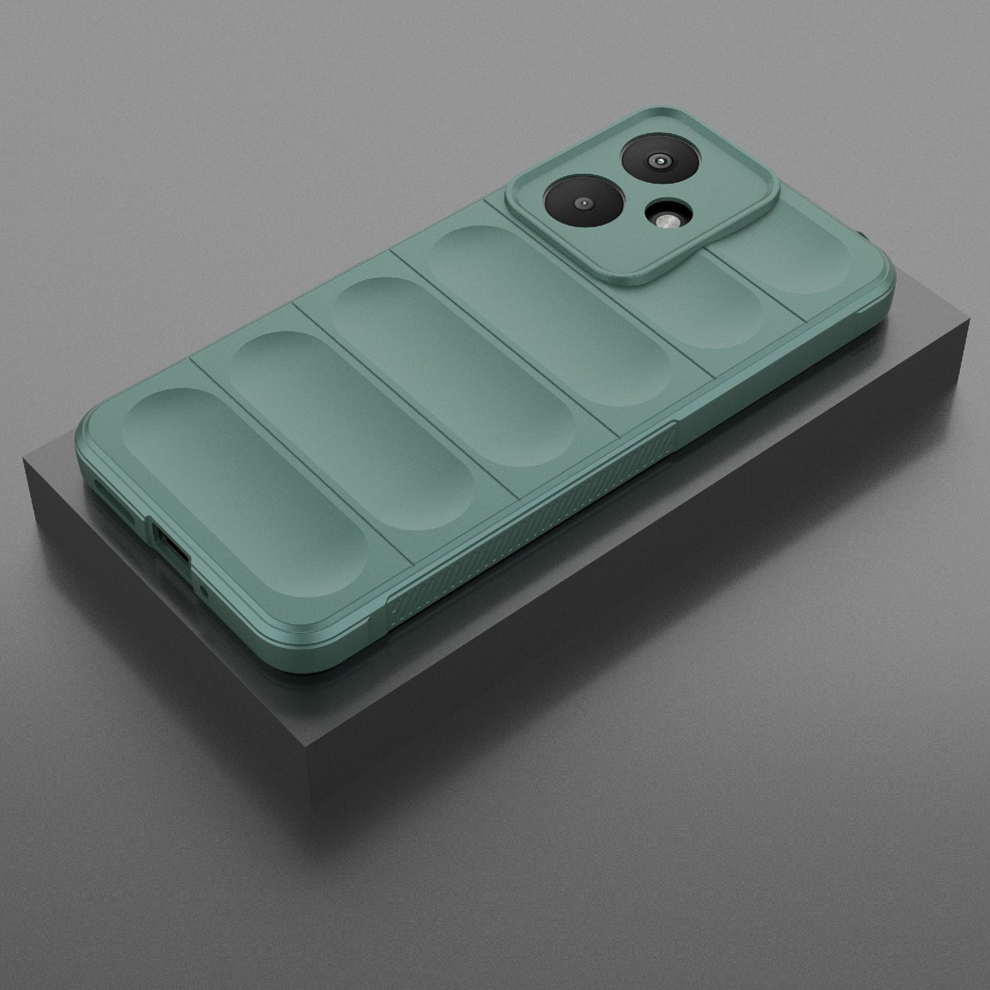 Xiaomi Redmi 13C 5G Magic Shield TPU + Flannel Phone Case: Durable, Non-toxic, Easy Access, Stylish Design