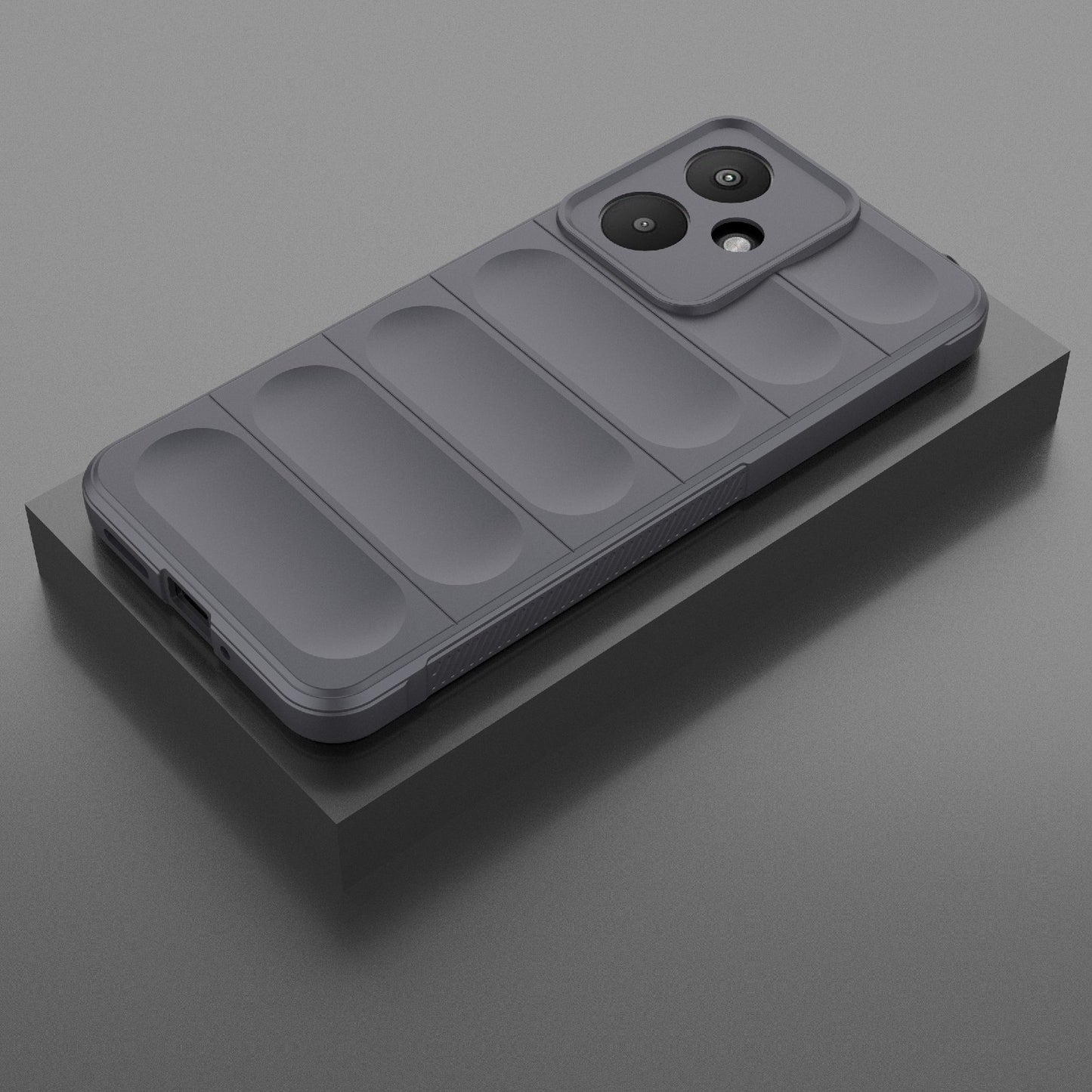 Xiaomi Redmi 13C 5G Magic Shield TPU + Flannel Phone Case: Durable, Non-toxic, Easy Access, Stylish Design