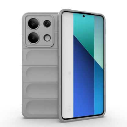 Xiaomi Redmi Note 13 4G Global Magic Shield TPU + Flannel Phone Case: Durable, Non-toxic, Easy Access, Stylish Design