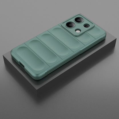Xiaomi Redmi Note 13 4G Global Magic Shield TPU + Flannel Phone Case: Durable, Non-toxic, Easy Access, Stylish Design
