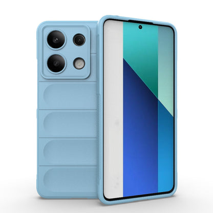 Xiaomi Redmi Note 13 4G Global Magic Shield TPU + Flannel Phone Case: Durable, Non-toxic, Easy Access, Stylish Design
