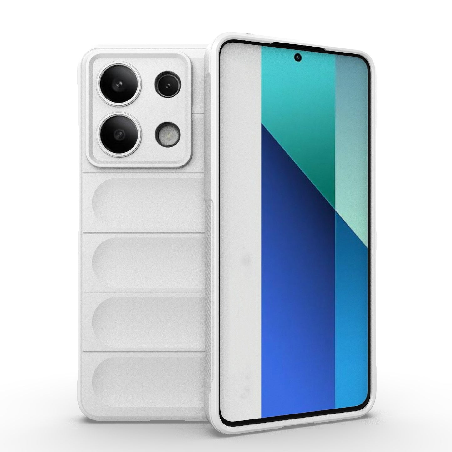 Xiaomi Redmi Note 13 4G Global Magic Shield TPU + Flannel Phone Case: Durable, Non-toxic, Easy Access, Stylish Design
