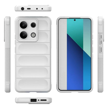 Xiaomi Redmi Note 13 4G Global Magic Shield TPU + Flannel Phone Case: Durable, Non-toxic, Easy Access, Stylish Design