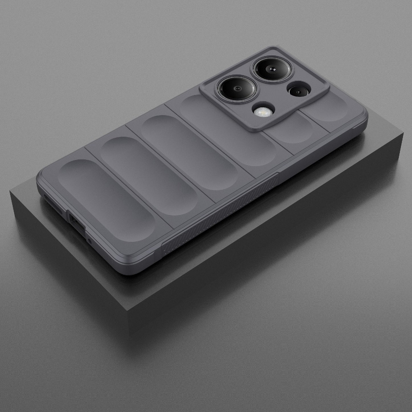 Xiaomi Redmi Note 13 Pro 4G Global Magic Shield TPU + Flannel Phone Case: Durable, Non-toxic, Easy Access, Stylish Design