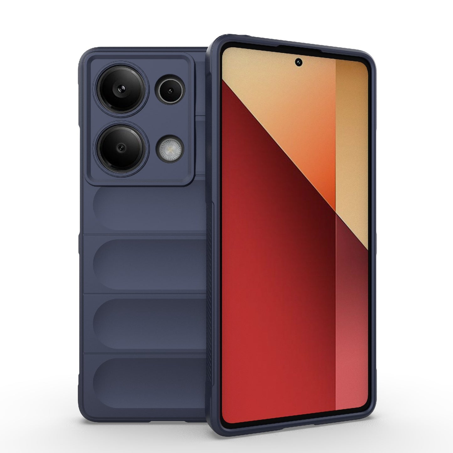 Xiaomi Redmi Note 13 Pro 4G Global Magic Shield TPU + Flannel Phone Case: Durable, Non-toxic, Easy Access, Stylish Design