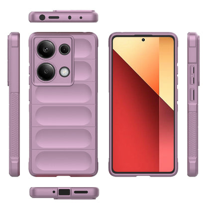Xiaomi Redmi Note 13 Pro 4G Global Magic Shield TPU + Flannel Phone Case: Durable, Non-toxic, Easy Access, Stylish Design