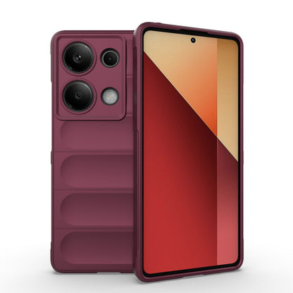 Xiaomi Redmi Note 13 Pro 4G Global Magic Shield TPU + Flannel Phone Case: Durable, Non-toxic, Easy Access, Stylish Design