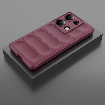 Xiaomi Redmi Note 13 Pro 4G Global Magic Shield TPU + Flannel Phone Case: Durable, Non-toxic, Easy Access, Stylish Design