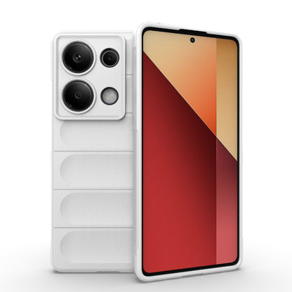 Xiaomi Redmi Note 13 Pro 4G Global Magic Shield TPU + Flannel Phone Case: Durable, Non-toxic, Easy Access, Stylish Design