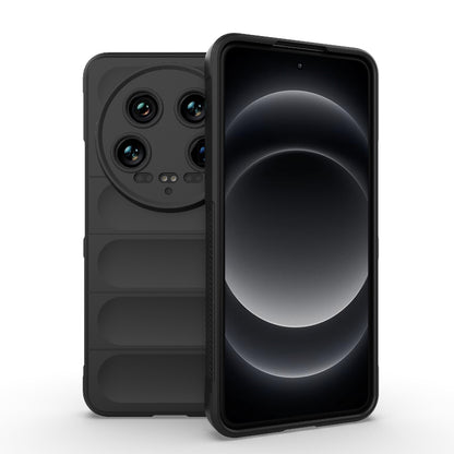 Xiaomi 14 Ultra Magic Shield TPU + Flannel Phone Case: Durable, Non-toxic, Easy Access, Stylish Design
