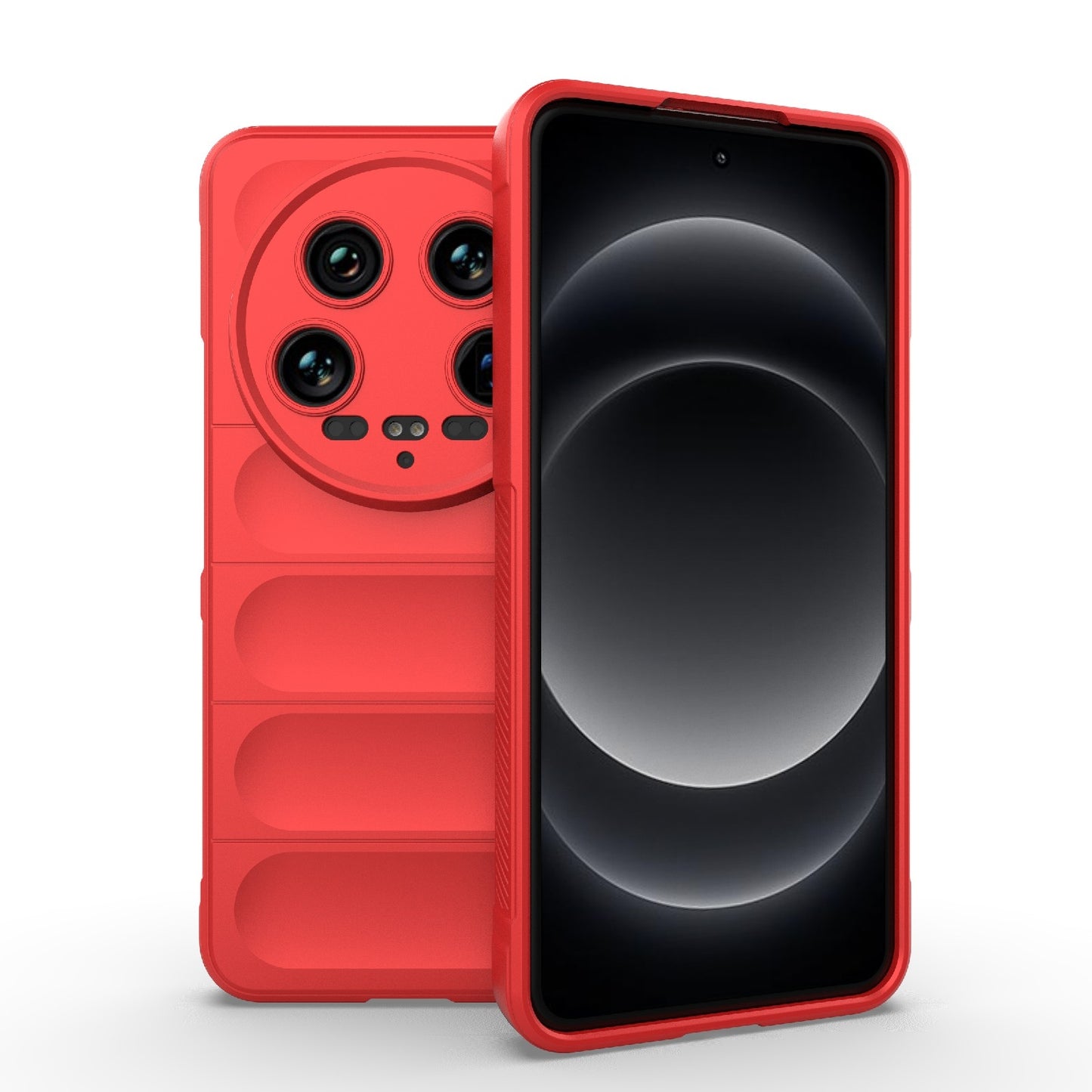 Xiaomi 14 Ultra Magic Shield TPU + Flannel Phone Case: Durable, Non-toxic, Easy Access, Stylish Design