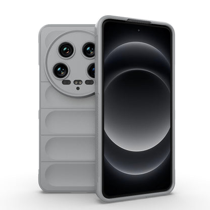Xiaomi 14 Ultra Magic Shield TPU + Flannel Phone Case: Durable, Non-toxic, Easy Access, Stylish Design