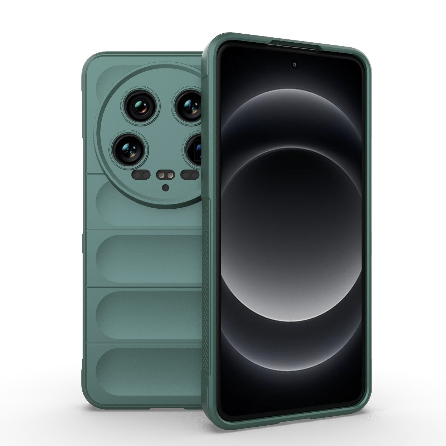Xiaomi 14 Ultra Magic Shield TPU + Flannel Phone Case: Durable, Non-toxic, Easy Access, Stylish Design