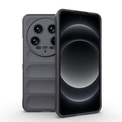 Xiaomi 14 Ultra Magic Shield TPU + Flannel Phone Case: Durable, Non-toxic, Easy Access, Stylish Design