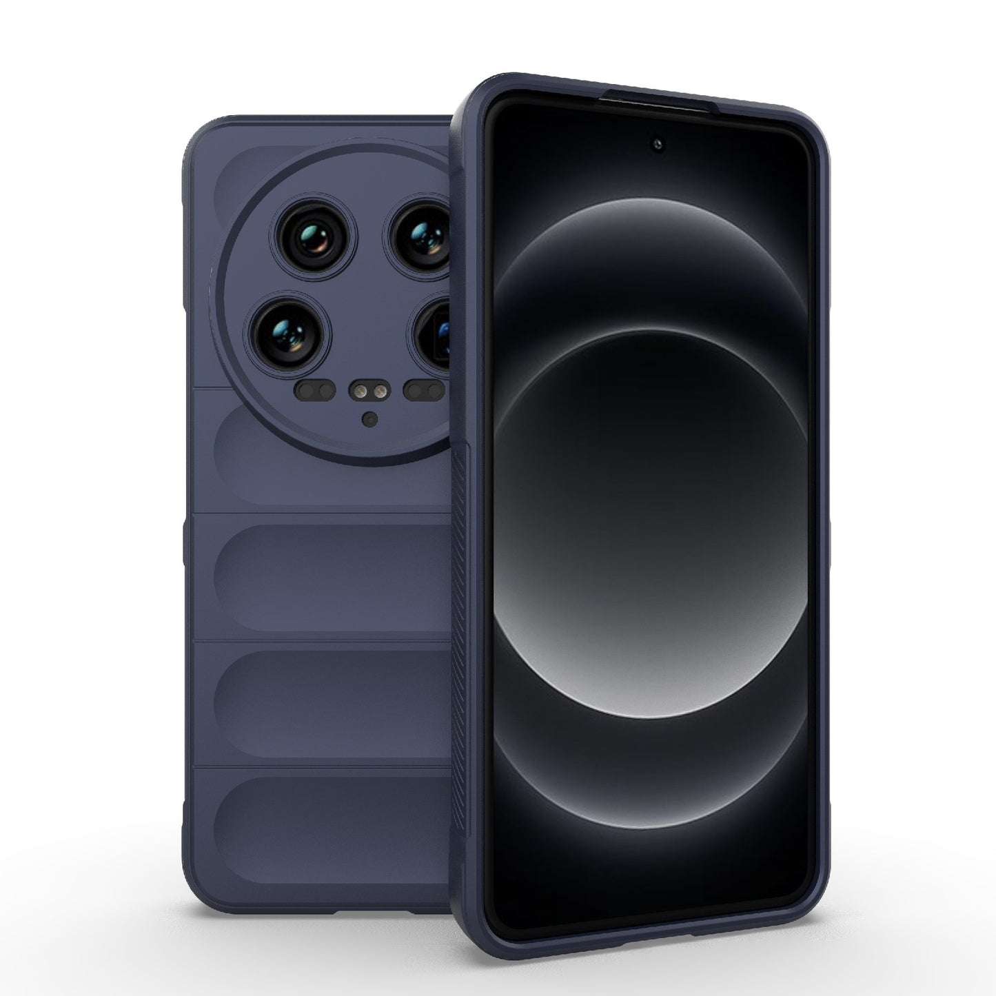 Xiaomi 14 Ultra Magic Shield TPU + Flannel Phone Case: Durable, Non-toxic, Easy Access, Stylish Design