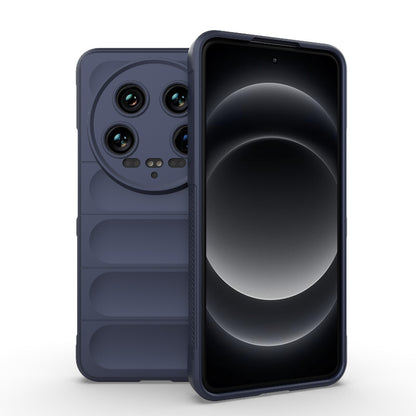 Xiaomi 14 Ultra Magic Shield TPU + Flannel Phone Case: Durable, Non-toxic, Easy Access, Stylish Design