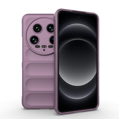 Xiaomi 14 Ultra Magic Shield TPU + Flannel Phone Case: Durable, Non-toxic, Easy Access, Stylish Design