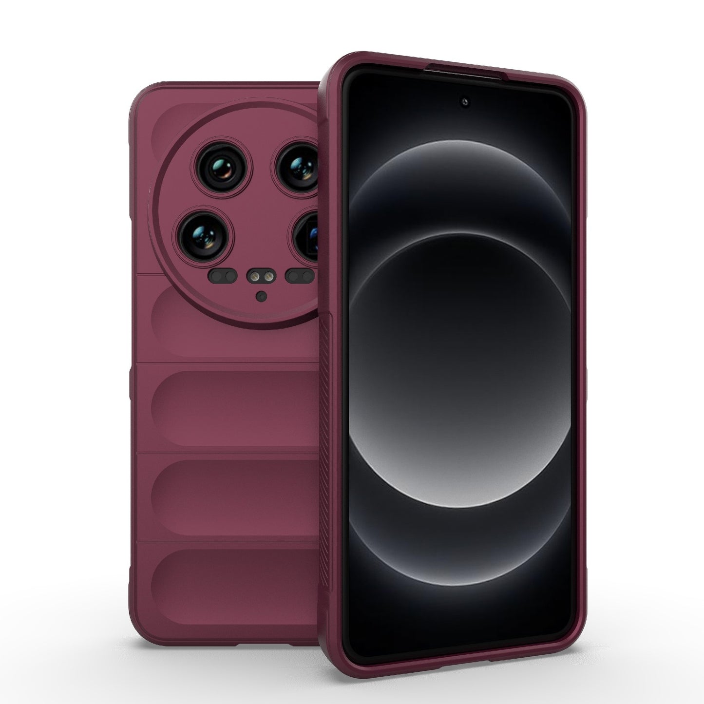 Xiaomi 14 Ultra Magic Shield TPU + Flannel Phone Case: Durable, Non-toxic, Easy Access, Stylish Design