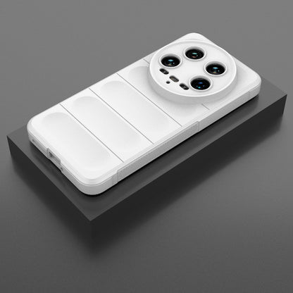 Xiaomi 14 Ultra Magic Shield TPU + Flannel Phone Case: Durable, Non-toxic, Easy Access, Stylish Design