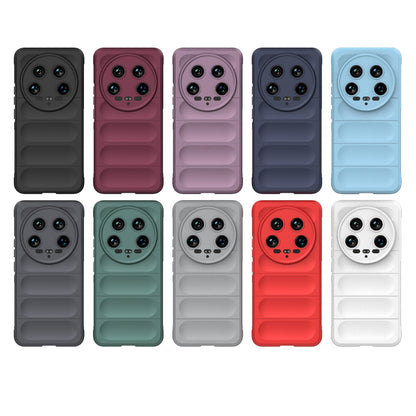 Xiaomi 14 Ultra Magic Shield TPU + Flannel Phone Case: Durable, Non-toxic, Easy Access, Stylish Design