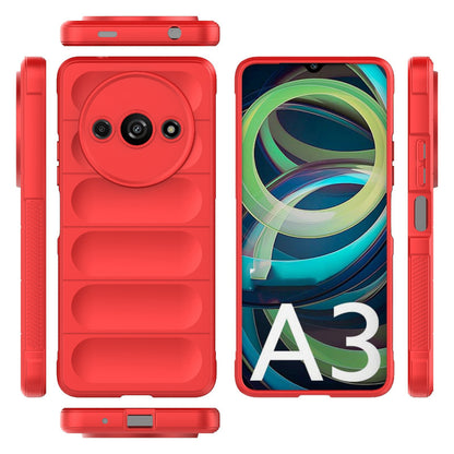 Xiaomi Redmi A3 4G Global Magic Shield TPU + Flannel Phone Case: Durable, Non-toxic, Easy Access, Stylish Design