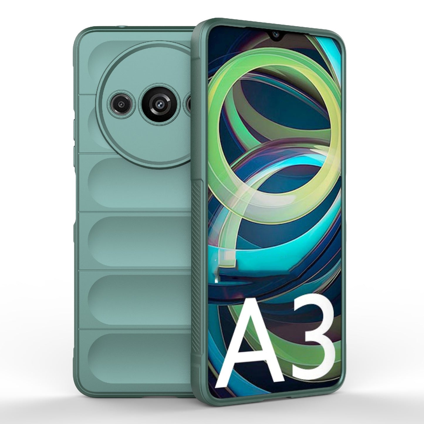 Xiaomi Redmi A3 4G Global Magic Shield TPU + Flannel Phone Case: Durable, Non-toxic, Easy Access, Stylish Design