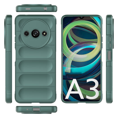 Xiaomi Redmi A3 4G Global Magic Shield TPU + Flannel Phone Case: Durable, Non-toxic, Easy Access, Stylish Design