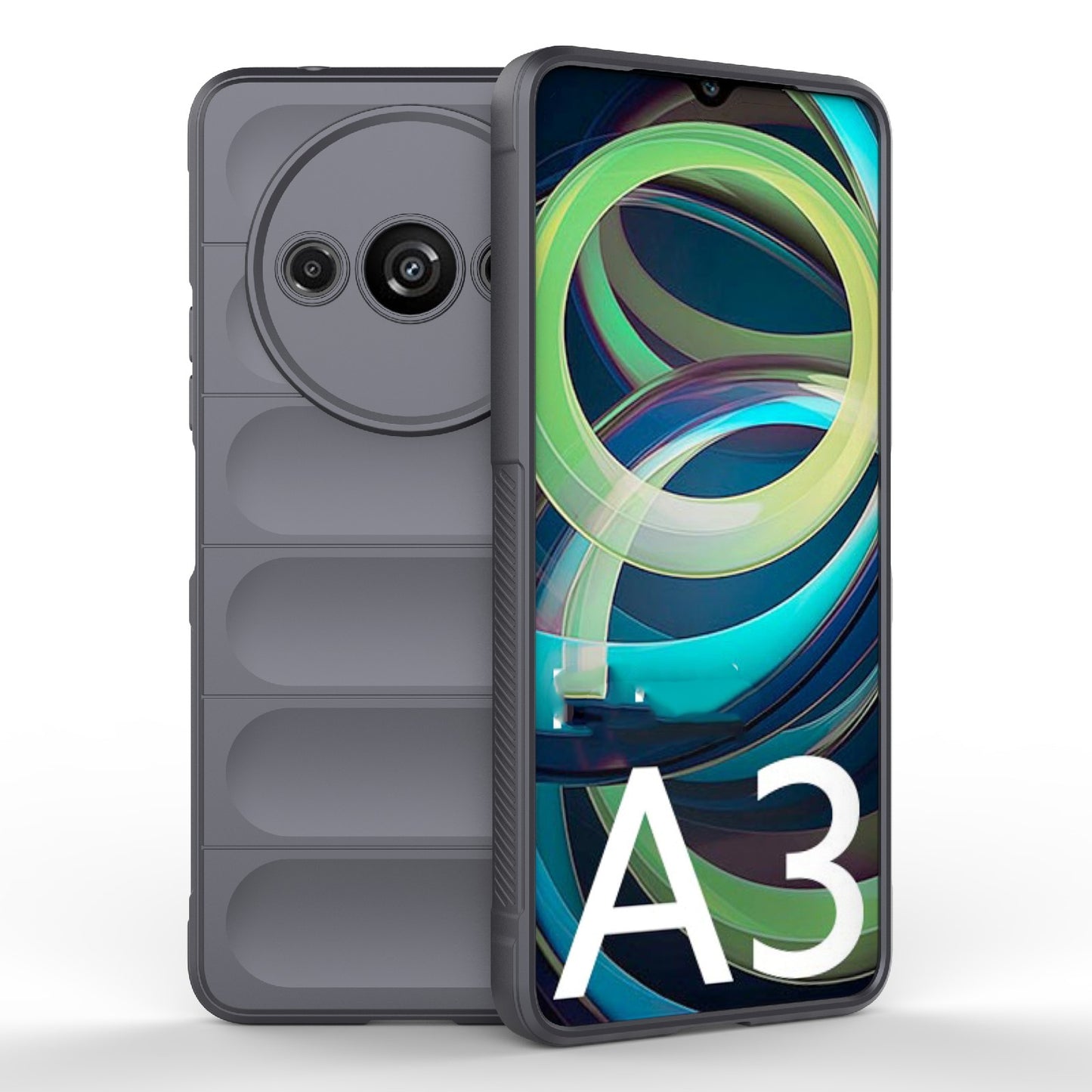 Xiaomi Redmi A3 4G Global Magic Shield TPU + Flannel Phone Case: Durable, Non-toxic, Easy Access, Stylish Design