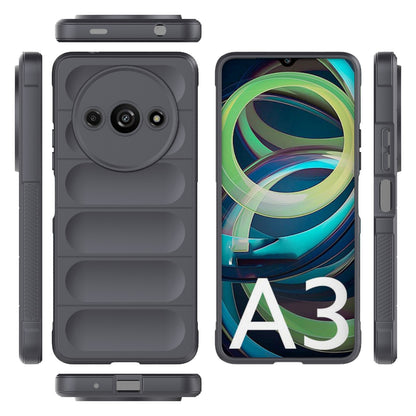 Xiaomi Redmi A3 4G Global Magic Shield TPU + Flannel Phone Case: Durable, Non-toxic, Easy Access, Stylish Design