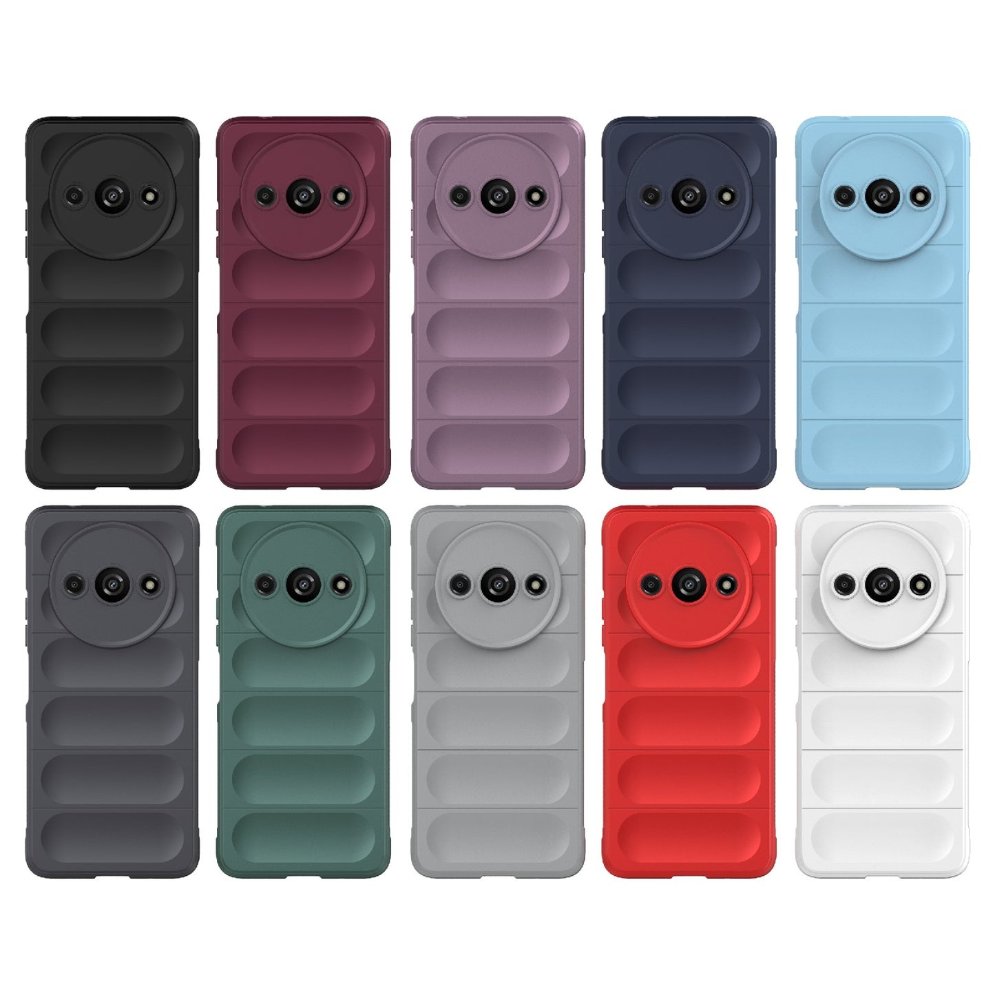 Xiaomi Redmi A3 4G Global Magic Shield TPU + Flannel Phone Case: Durable, Non-toxic, Easy Access, Stylish Design