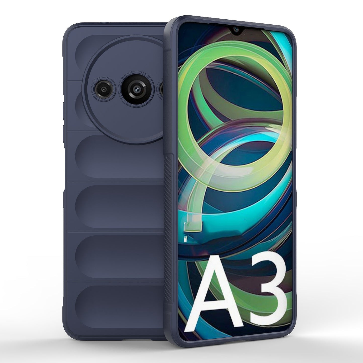 Xiaomi Redmi A3 4G Global Magic Shield TPU + Flannel Phone Case: Durable, Non-toxic, Easy Access, Stylish Design