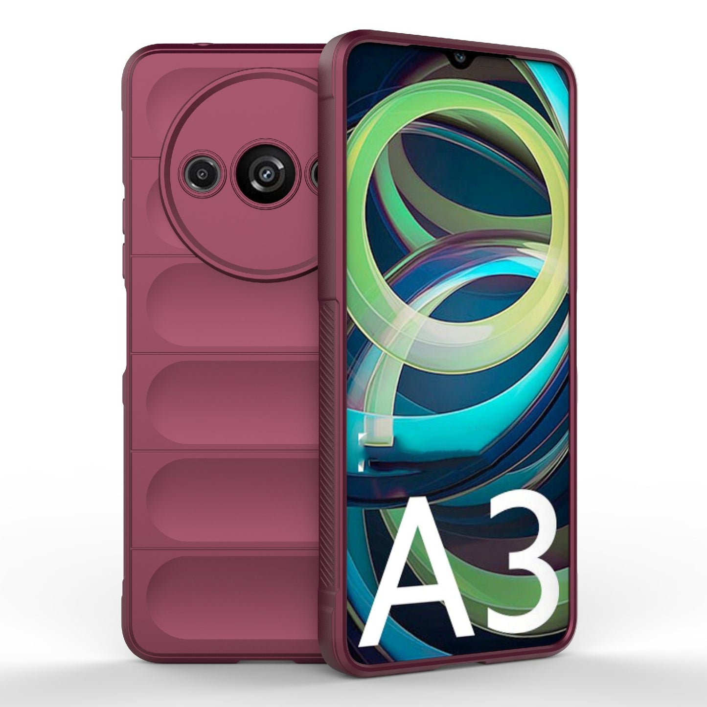 Xiaomi Redmi A3 4G Global Magic Shield TPU + Flannel Phone Case: Durable, Non-toxic, Easy Access, Stylish Design