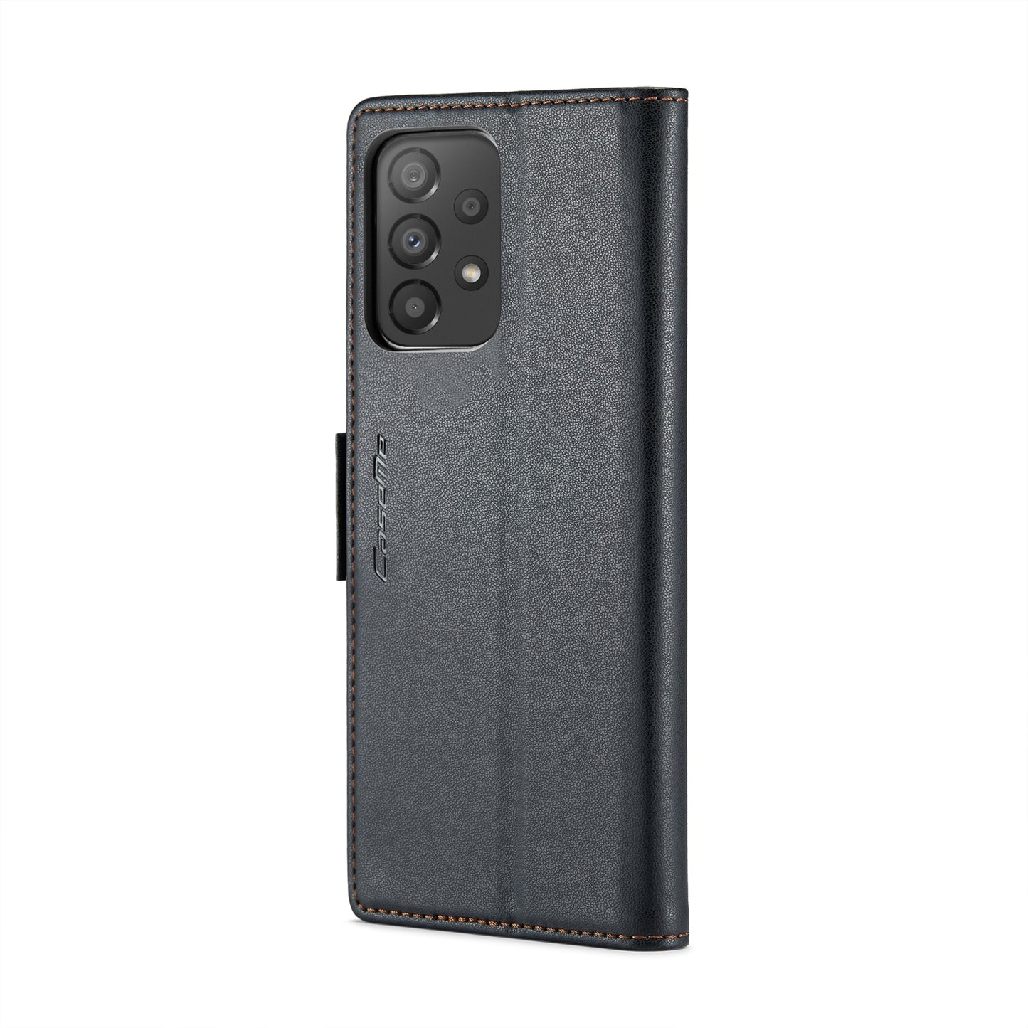 Samsung Galaxy A33 5G Leather Wallet Case - RFID Blocking, Stand Function, Card Slots