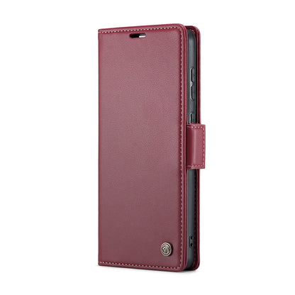 Samsung Galaxy A33 5G Leather Wallet Case - RFID Blocking, Stand Function, Card Slots