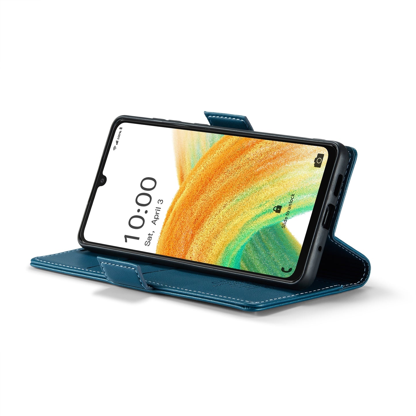 Samsung Galaxy A33 5G Leather Wallet Case - RFID Blocking, Stand Function, Card Slots