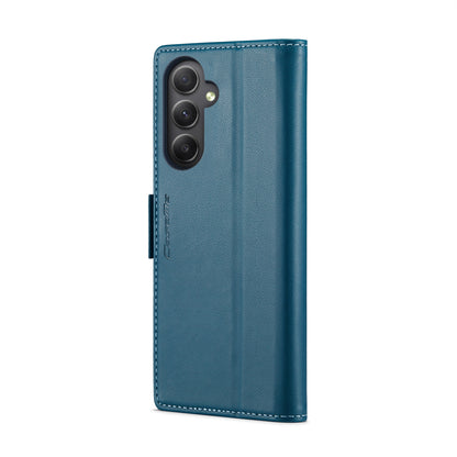 Samsung Galaxy A34 5G Leather Wallet Case - RFID Blocking, Stand Function, Card Slots