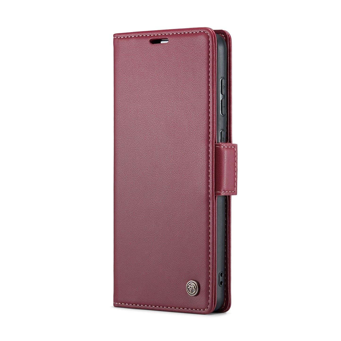 Samsung Galaxy A73 5G Leather Wallet Case - RFID Blocking, Stand Function, Card Slots