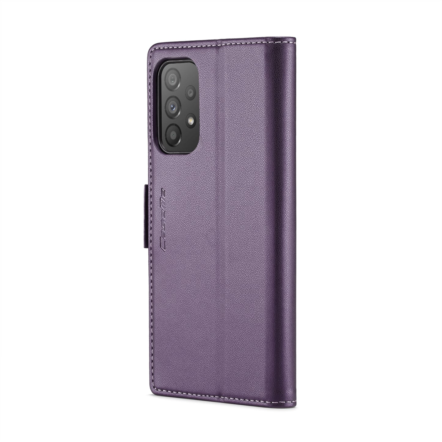 Samsung Galaxy A73 5G Leather Wallet Case - RFID Blocking, Stand Function, Card Slots