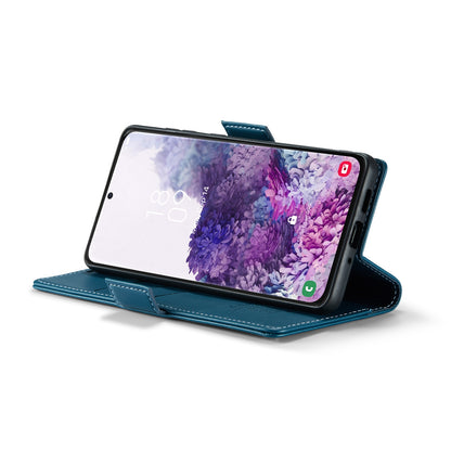Samsung Galaxy S20 Leather Wallet Case - RFID Blocking, Stand Function, Card Slots
