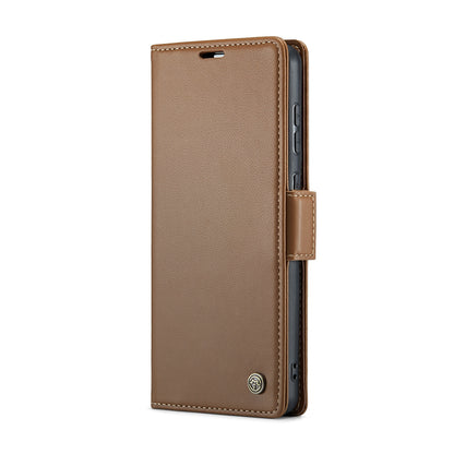 Samsung Galaxy S20+ Leather Wallet Case - RFID Blocking, Stand Function, Card Slots