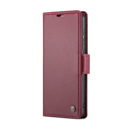 Samsung Galaxy S20+ Leather Wallet Case - RFID Blocking, Stand Function, Card Slots