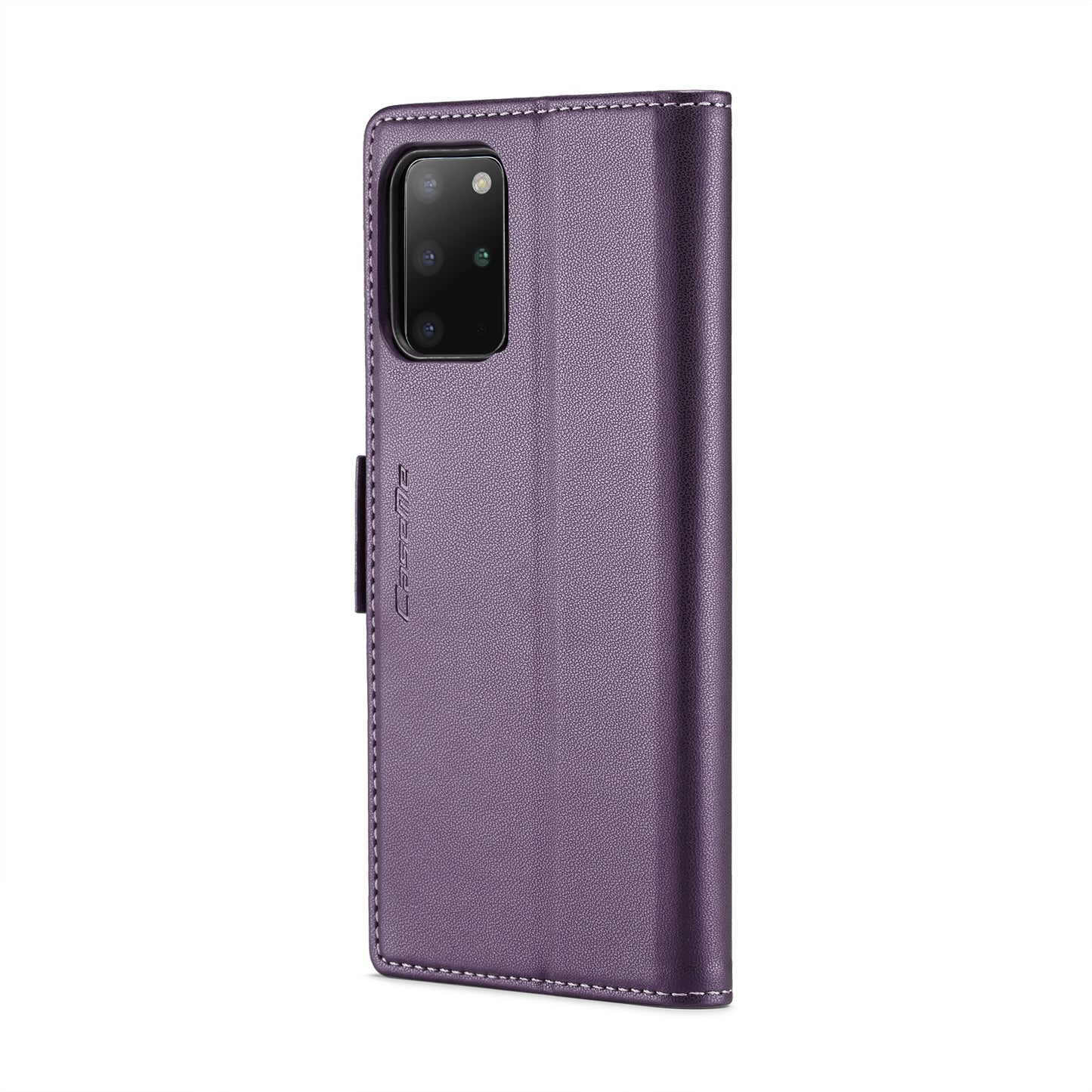 Samsung Galaxy S20+ Leather Wallet Case - RFID Blocking, Stand Function, Card Slots