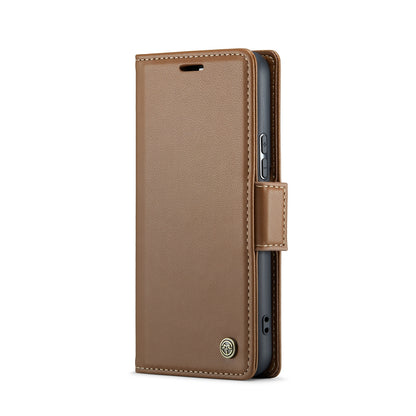 Samsung Galaxy S22+ 5G Leather Wallet Case - RFID Blocking, Stand Function, Card Slots