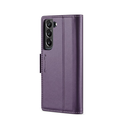 Samsung Galaxy S22+ 5G Leather Wallet Case - RFID Blocking, Stand Function, Card Slots