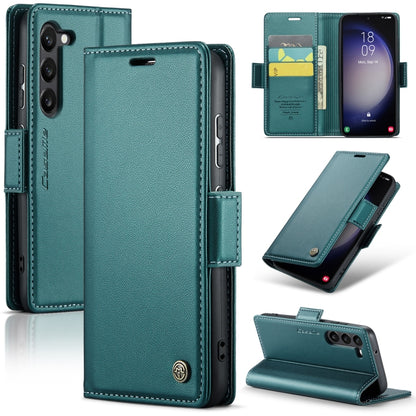 Samsung Galaxy S23 5G Leather Wallet Case - RFID Blocking, Stand Function, Card Slots