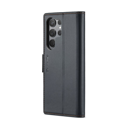 Samsung Galaxy S23 Ultra 5G Leather Wallet Case - RFID Blocking, Stand Function, Card Slots