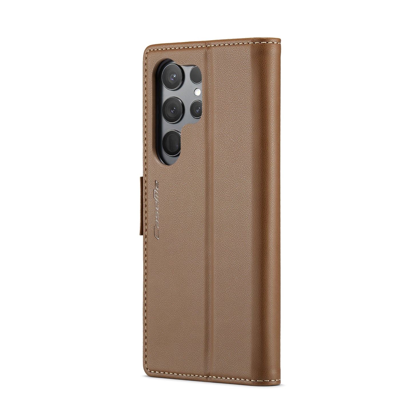 Samsung Galaxy S23 Ultra 5G Leather Wallet Case - RFID Blocking, Stand Function, Card Slots